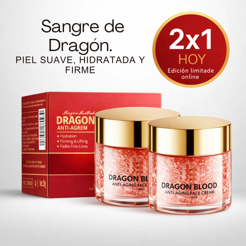 Crema AntiEdad Sangre de Dragón – Reafirma la Piel y Suaviza Arrugas