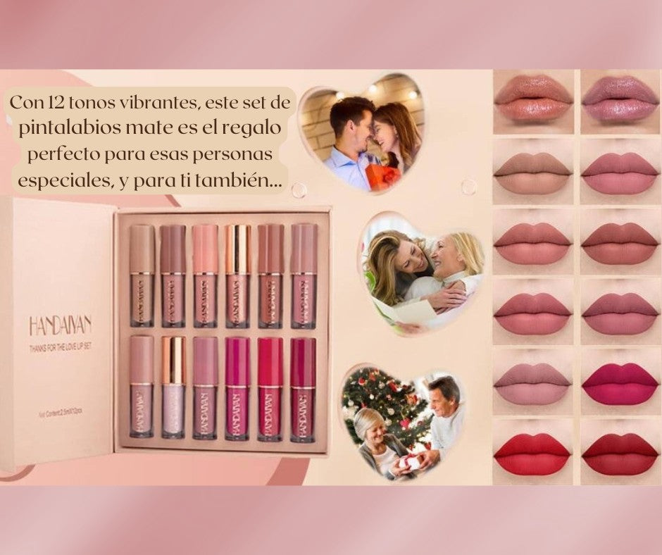 LuxeMatte: 12 Tonos que Deslumbran, Duración que Cautiva