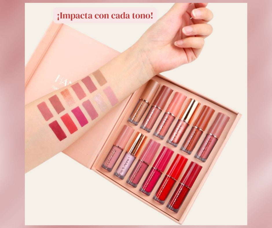 LuxeMatte: 12 Tonos que Deslumbran, Duración que Cautiva