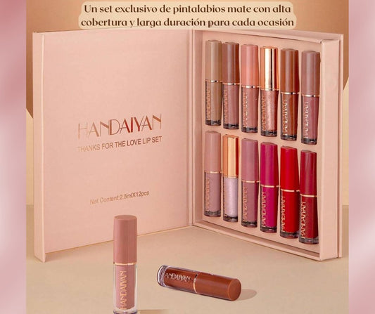 LuxeMatte: 12 Tonos que Deslumbran, Duración que Cautiva
